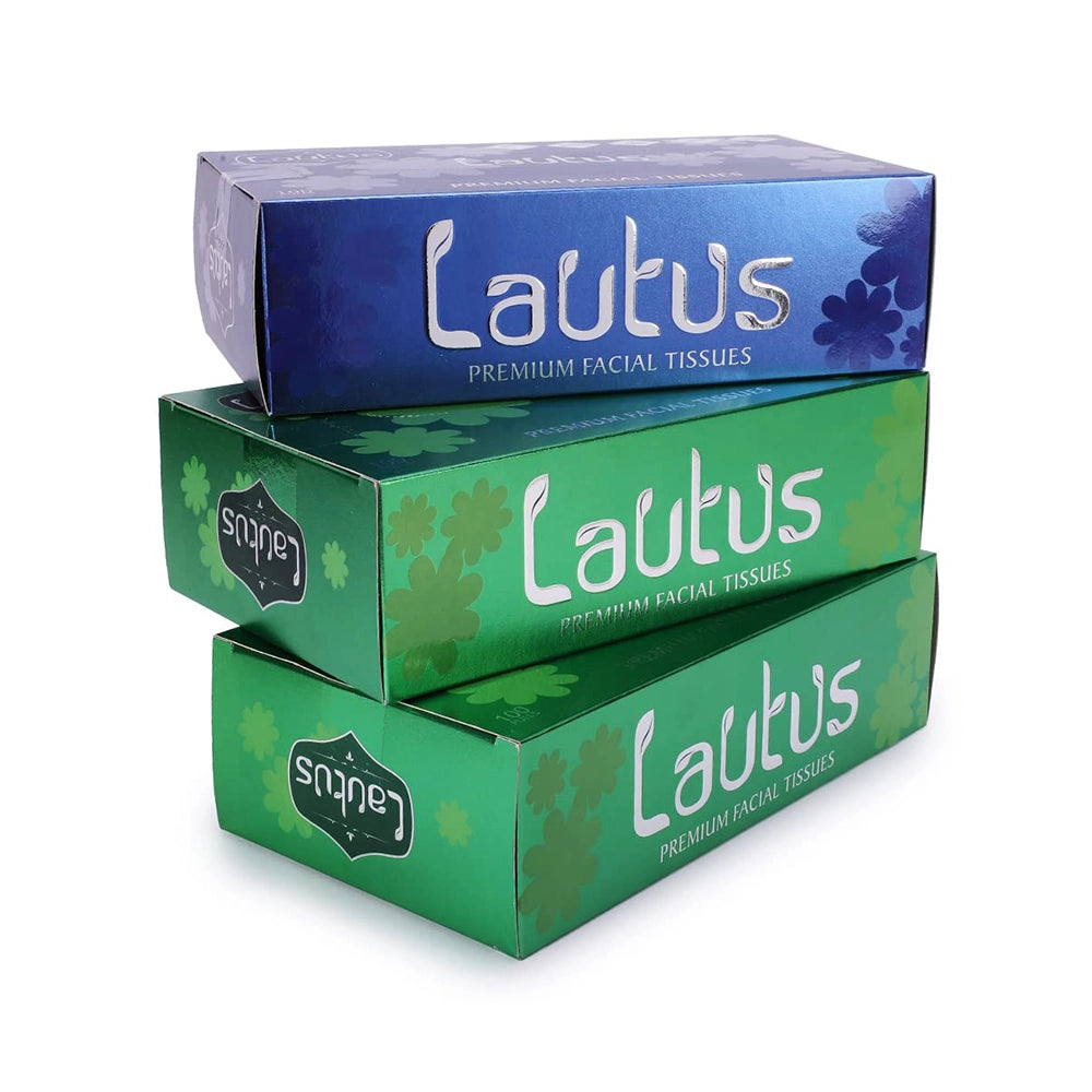 Lautus 2 Ply Face Tissue Box
